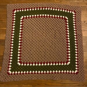 cozy crochet throw blankie